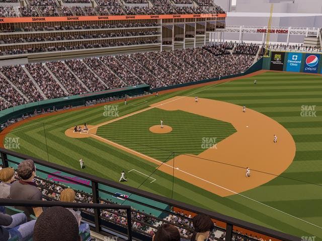 Progressive Field - Section 434 Seat View