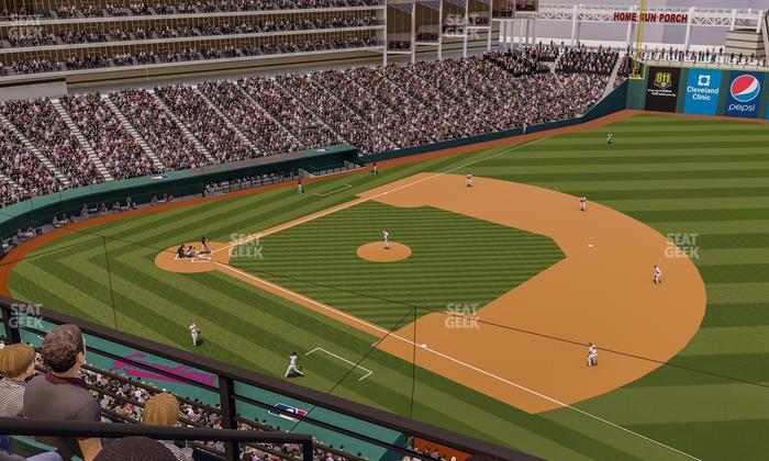 Progressive Field - Section 434 Seat View