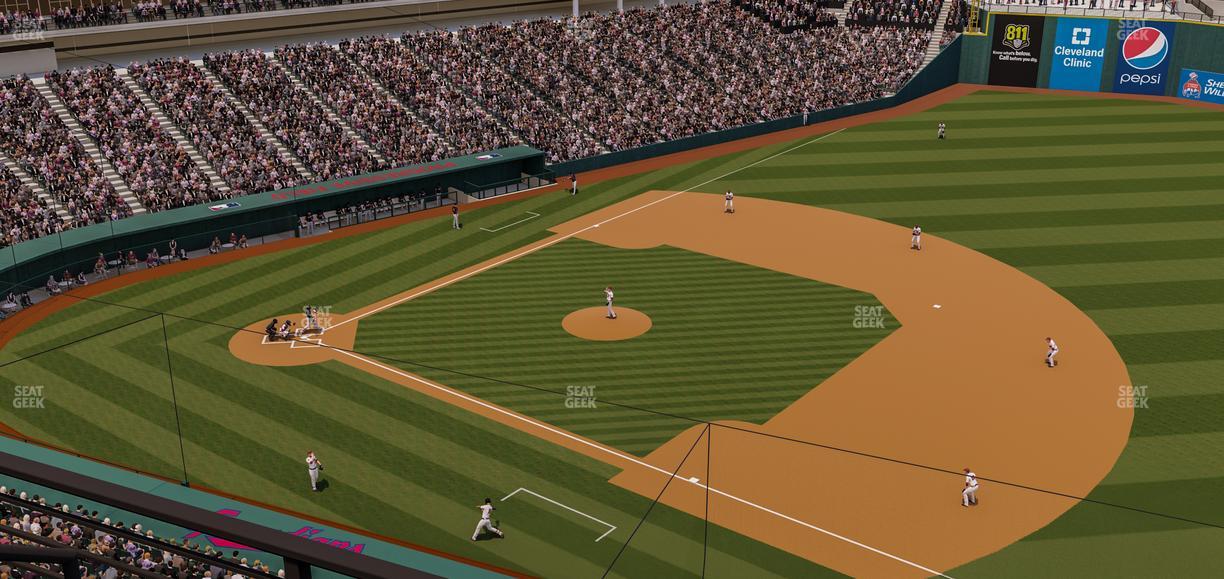 Progressive Field - Section 436 Seat View