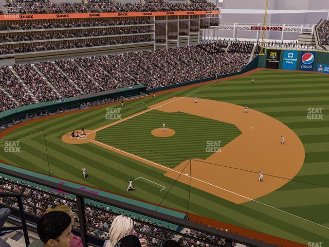 Progressive Field - Section 436 Seat View