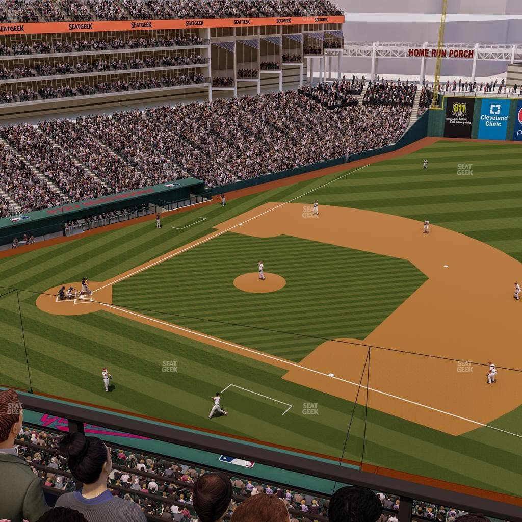 Progressive Field - Section 437 Seat View