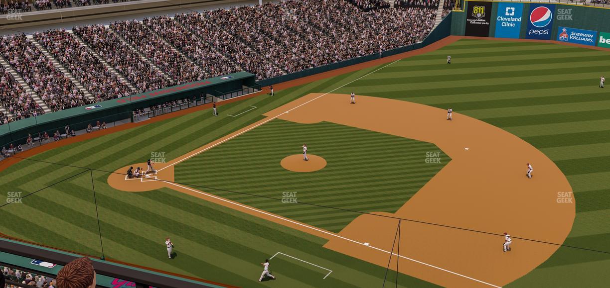 Progressive Field - Section 437 Seat View