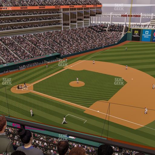 Progressive Field - Section 437 Seat View