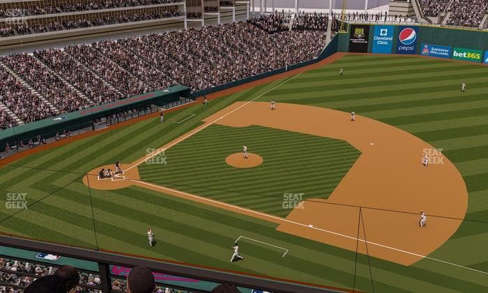 Progressive Field - Section 438 Seat View