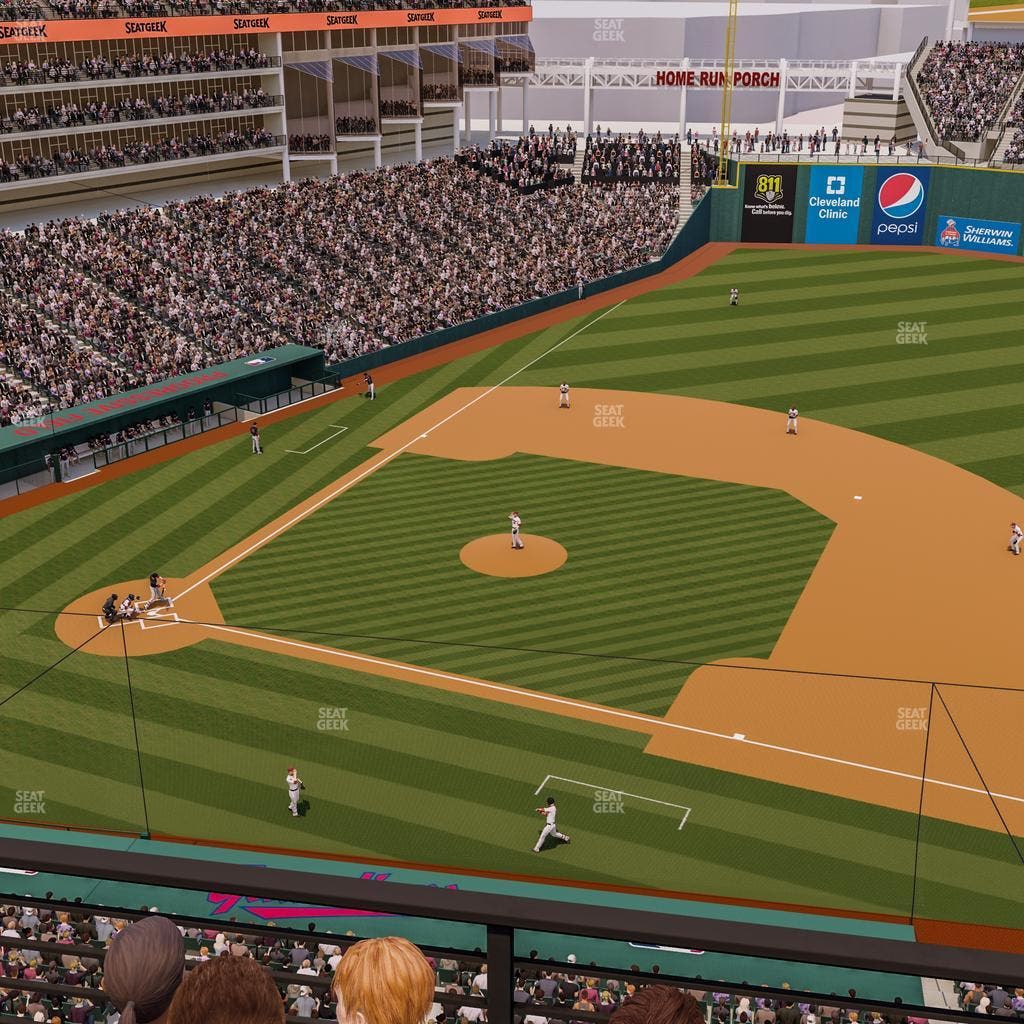 Progressive Field - Section 440 Seat View