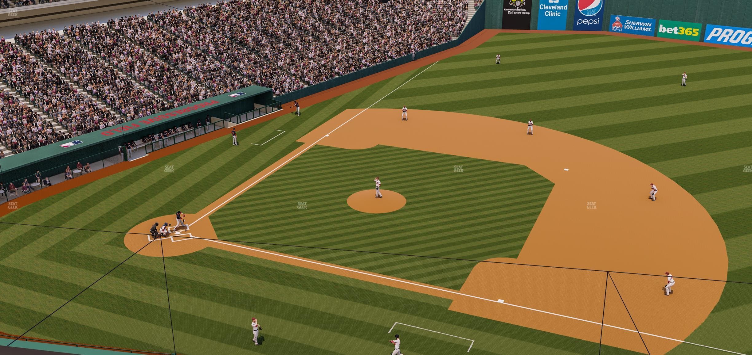 Progressive Field - Section 440 Seat View