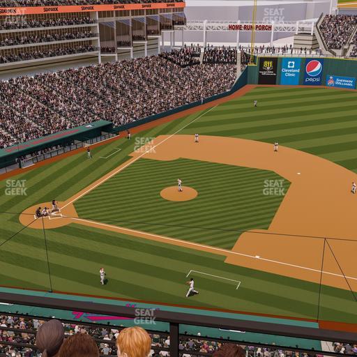 Progressive Field - Section 440 Seat View