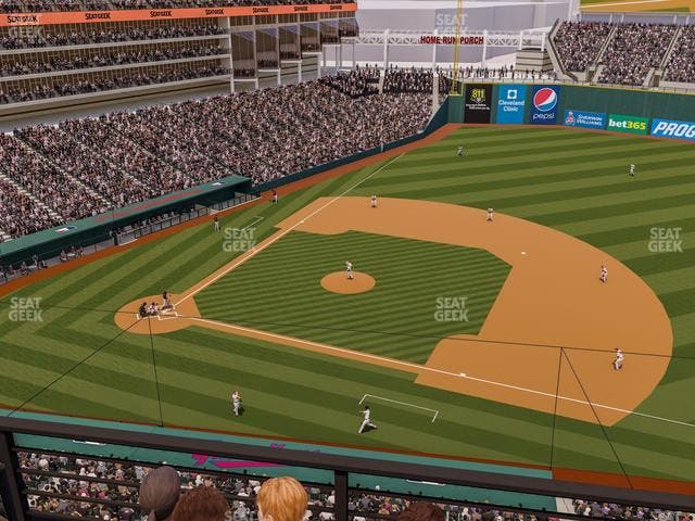 Progressive Field - Section 440 Seat View