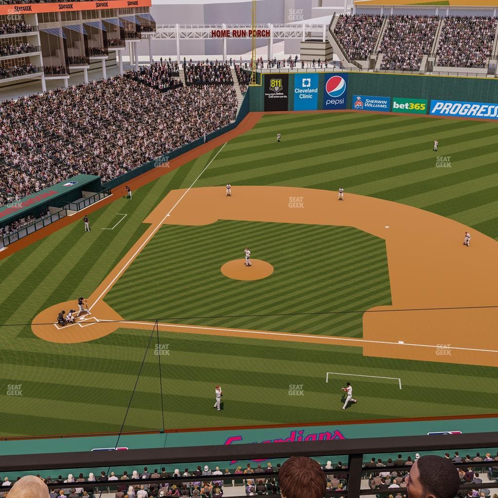 Progressive Field - Section 446 Seat View