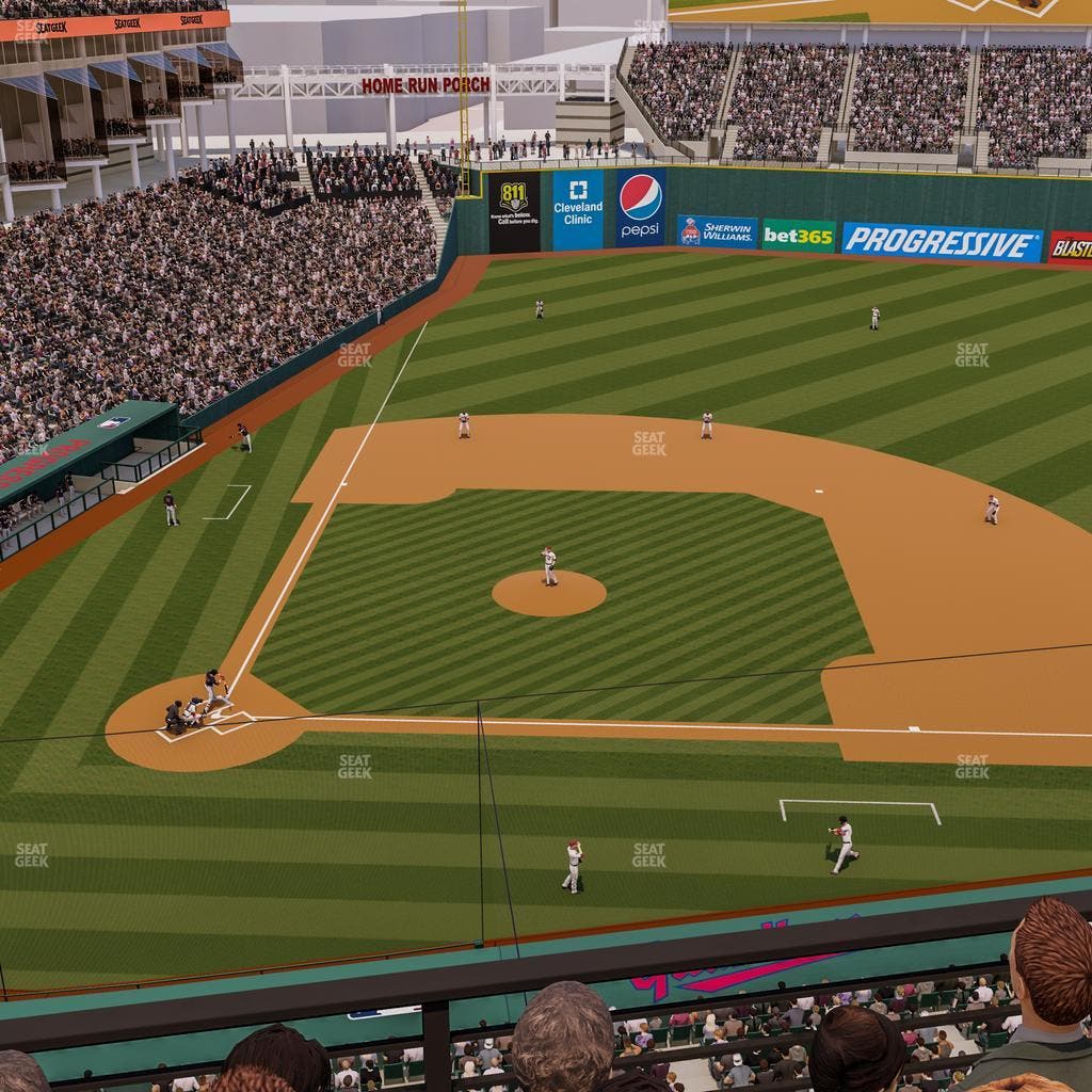 Progressive Field - Section 447 Seat View