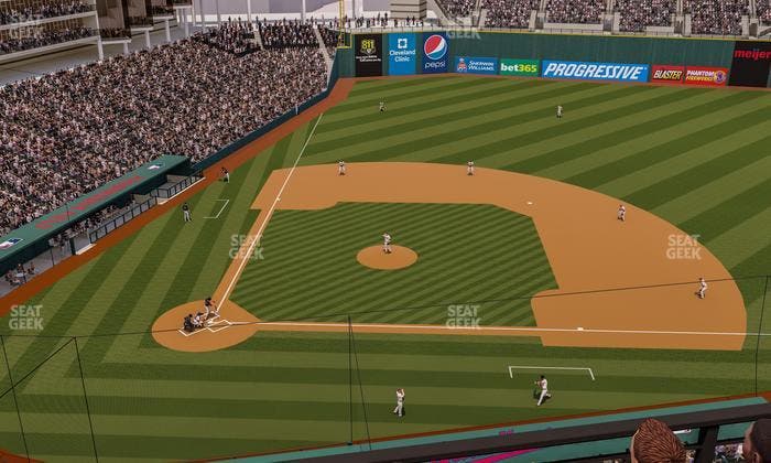 Progressive Field - Section 447 Seat View