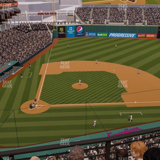 Progressive Field - Section 448 Seat View