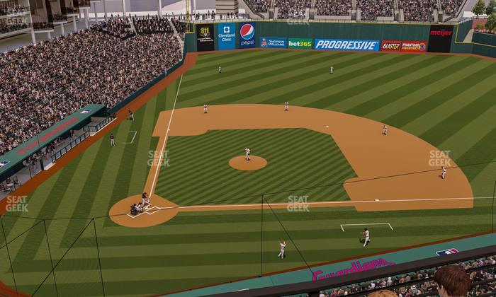 Progressive Field - Section 448 Seat View