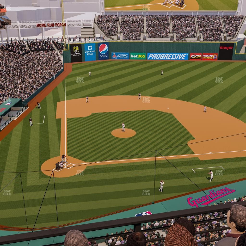 Progressive Field - Section 450 Seat View