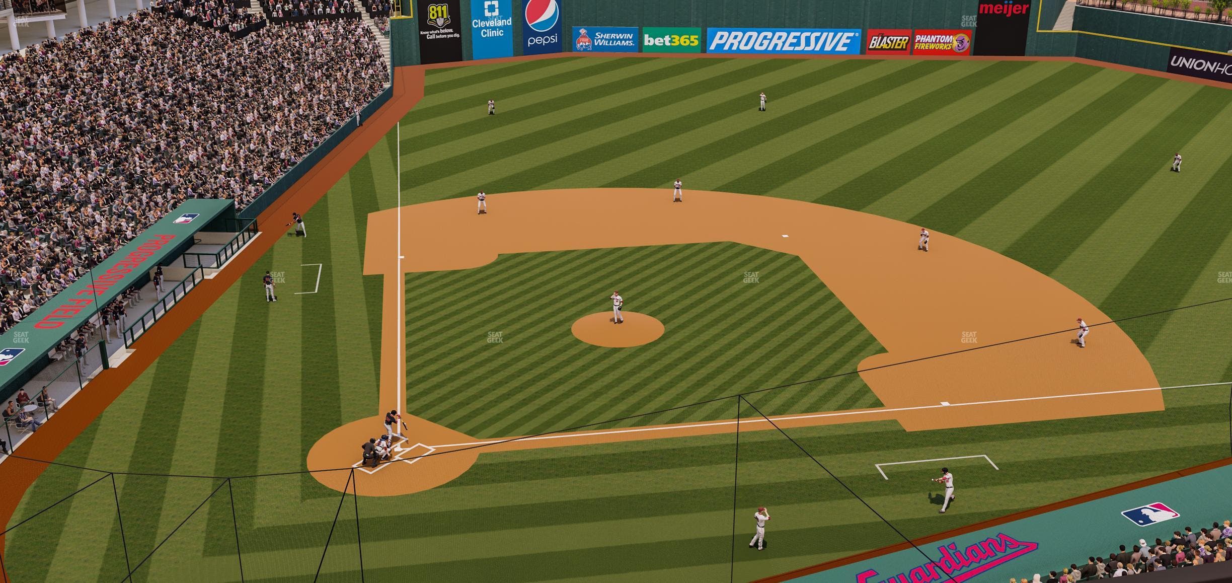 Progressive Field - Section 450 Seat View