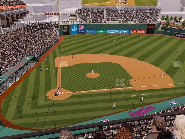 Progressive Field - Section 450 Seat View