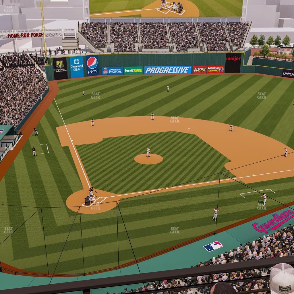 Progressive Field - Section 451 Seat View