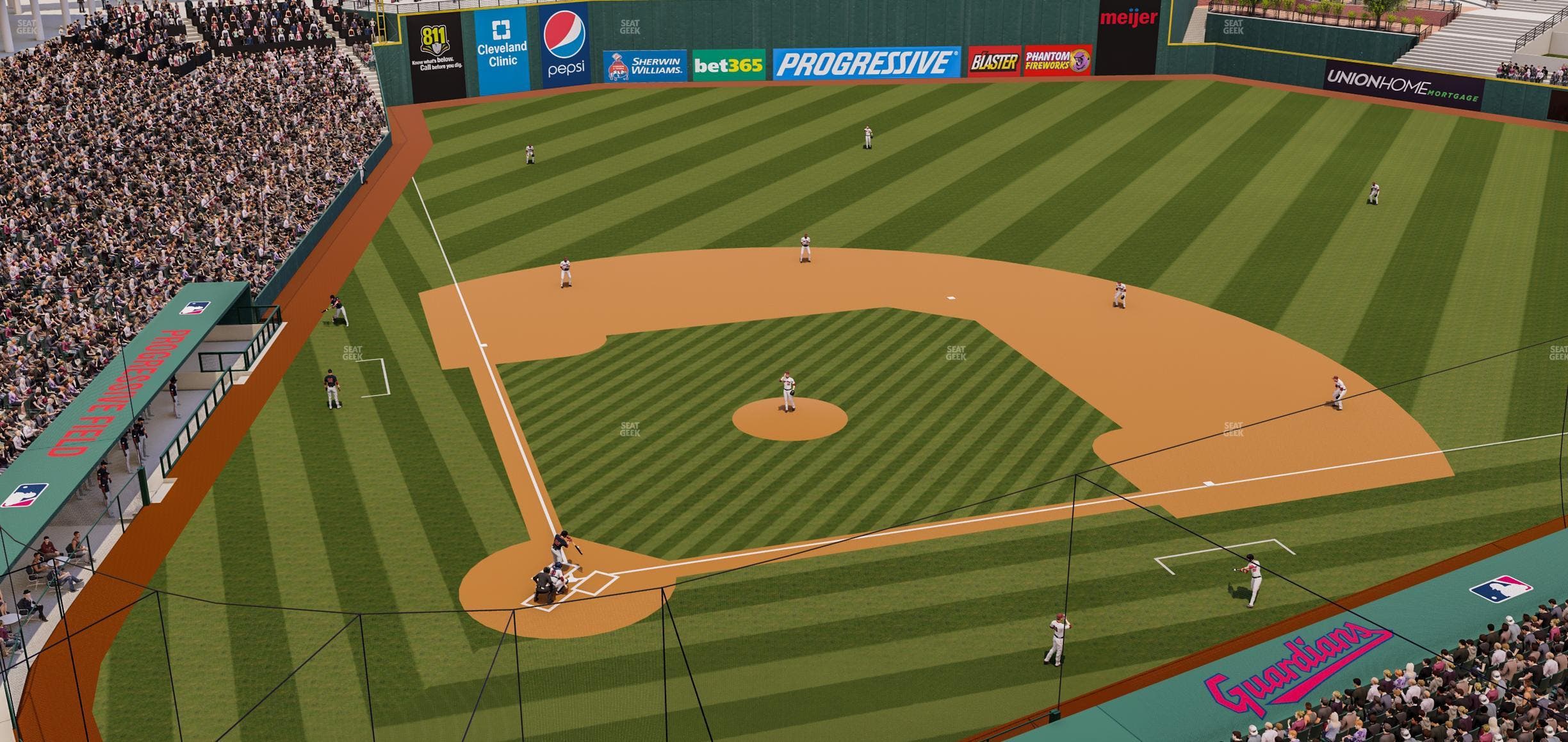 Progressive Field - Section 451 Seat View