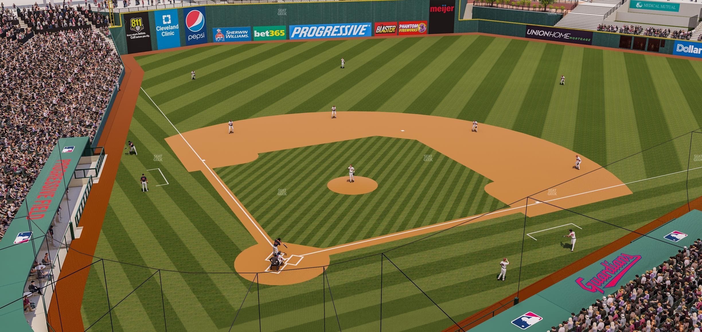 Progressive Field - Section 452 Seat View