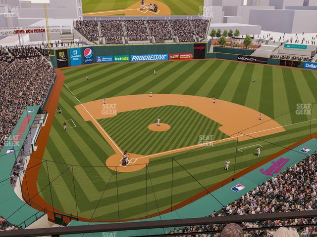 Progressive Field - Section 452 Seat View