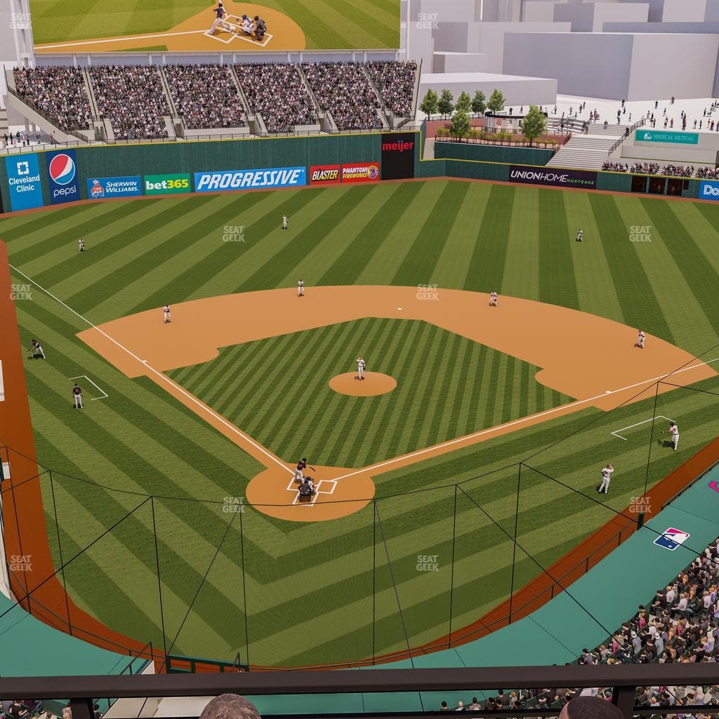 Progressive Field - Section 453 Seat View