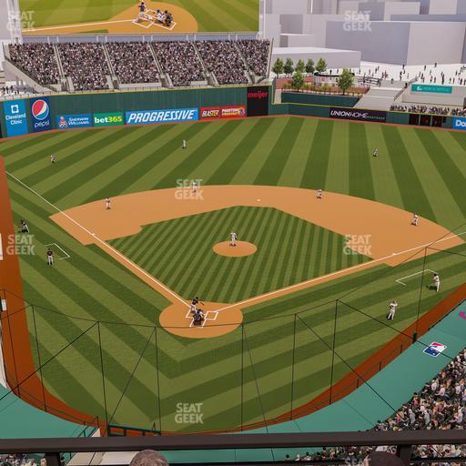 Progressive Field - Section 453 Seat View