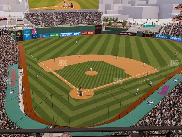 Progressive Field - Section 453 Seat View