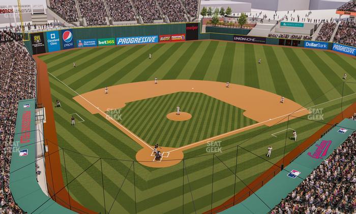 Progressive Field - Section 453 Seat View