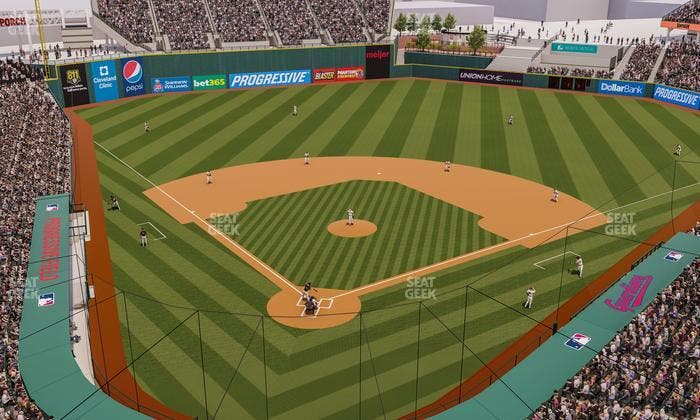 Progressive Field - Section 453 Seat View