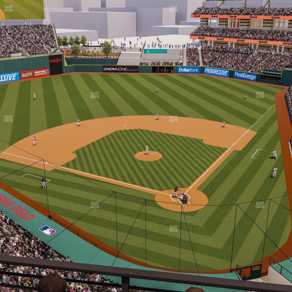 Progressive Field - Section 456 Seat View