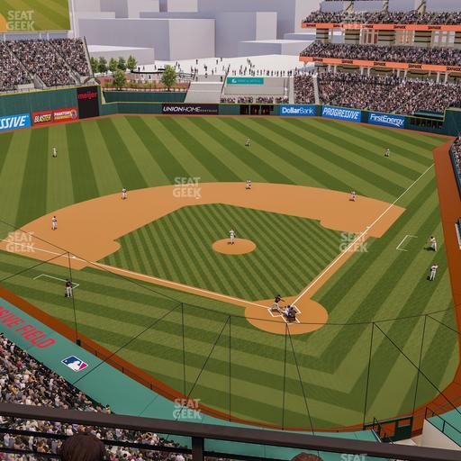 Progressive Field - Section 456 Seat View