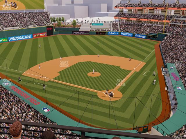 Progressive Field - Section 456 Seat View