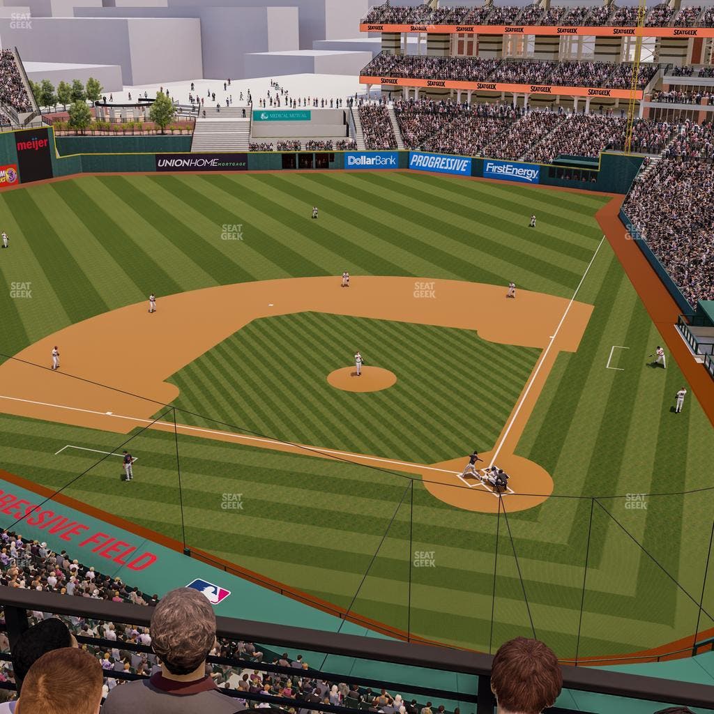 Progressive Field - Section 457 Seat View
