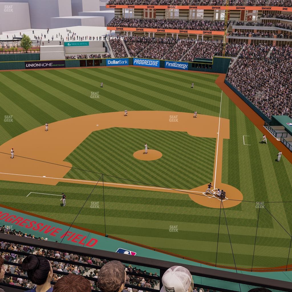 Progressive Field - Section 458 Seat View