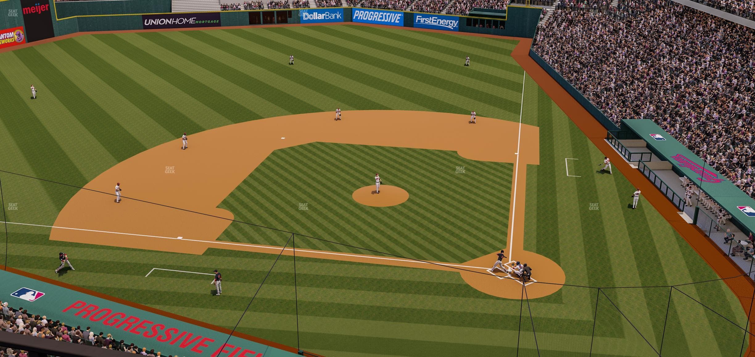 Progressive Field - Section 458 Seat View