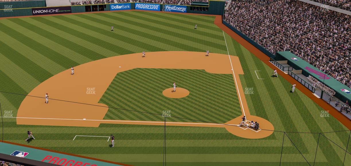 Progressive Field - Section 459 Seat View