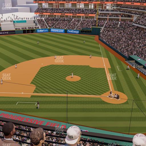 Progressive Field - Section 459 Seat View