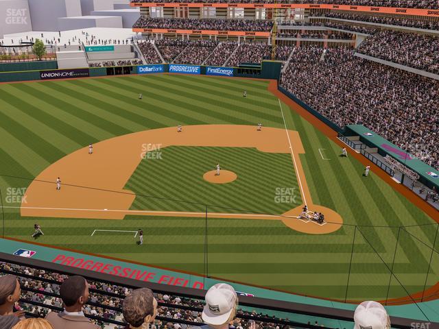 Progressive Field - Section 459 Seat View