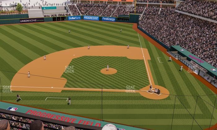 Progressive Field - Section 459 Seat View