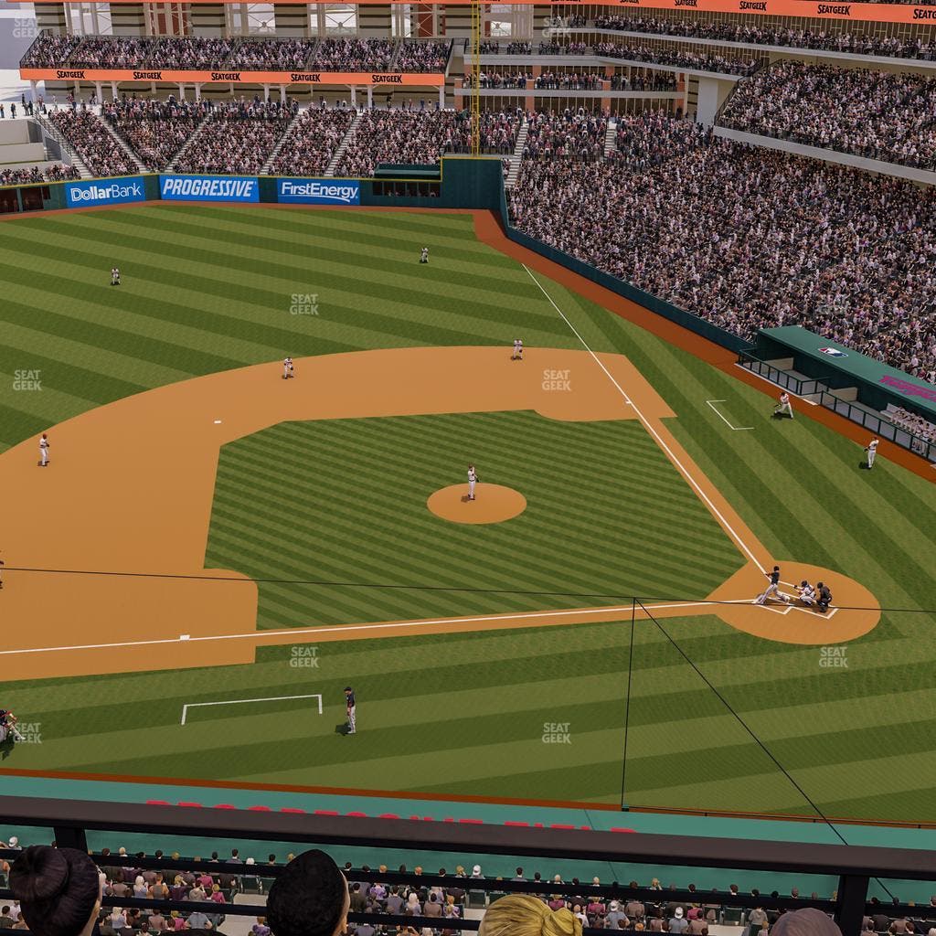 Progressive Field - Section 461 Seat View