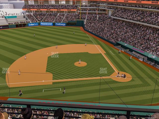 Progressive Field - Section 461 Seat View