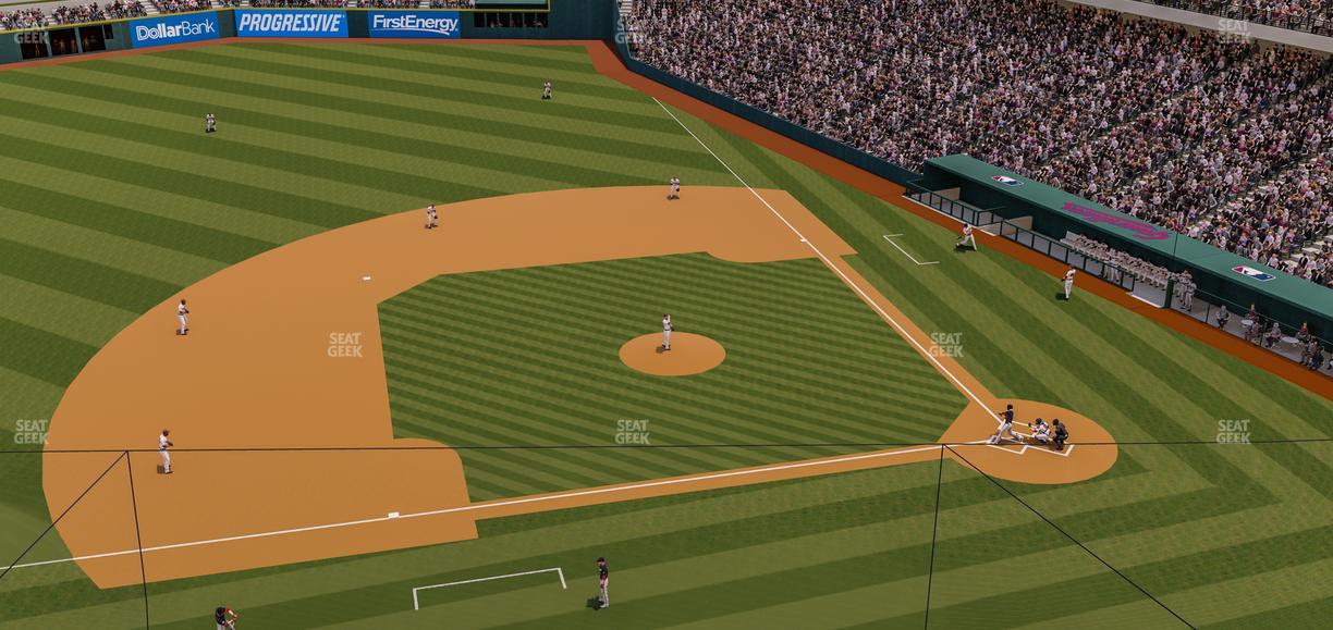 Progressive Field - Section 462 Seat View