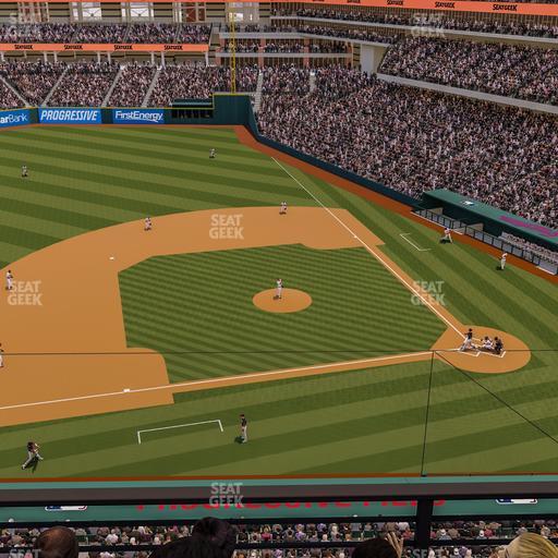 Progressive Field - Section 462 Seat View