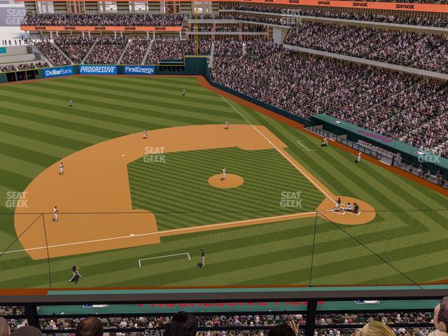 Progressive Field - Section 462 Seat View