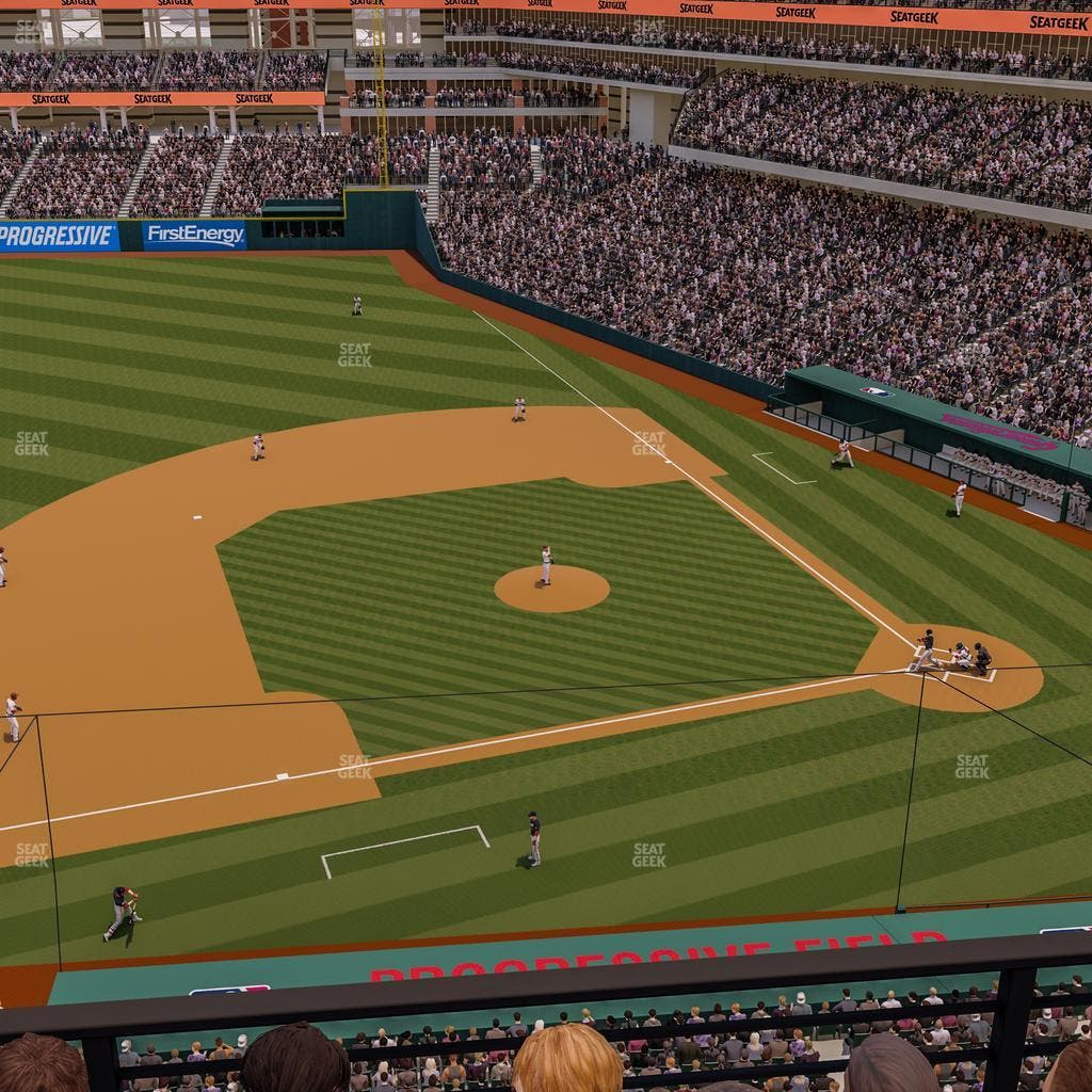 Progressive Field - Section 463 Seat View
