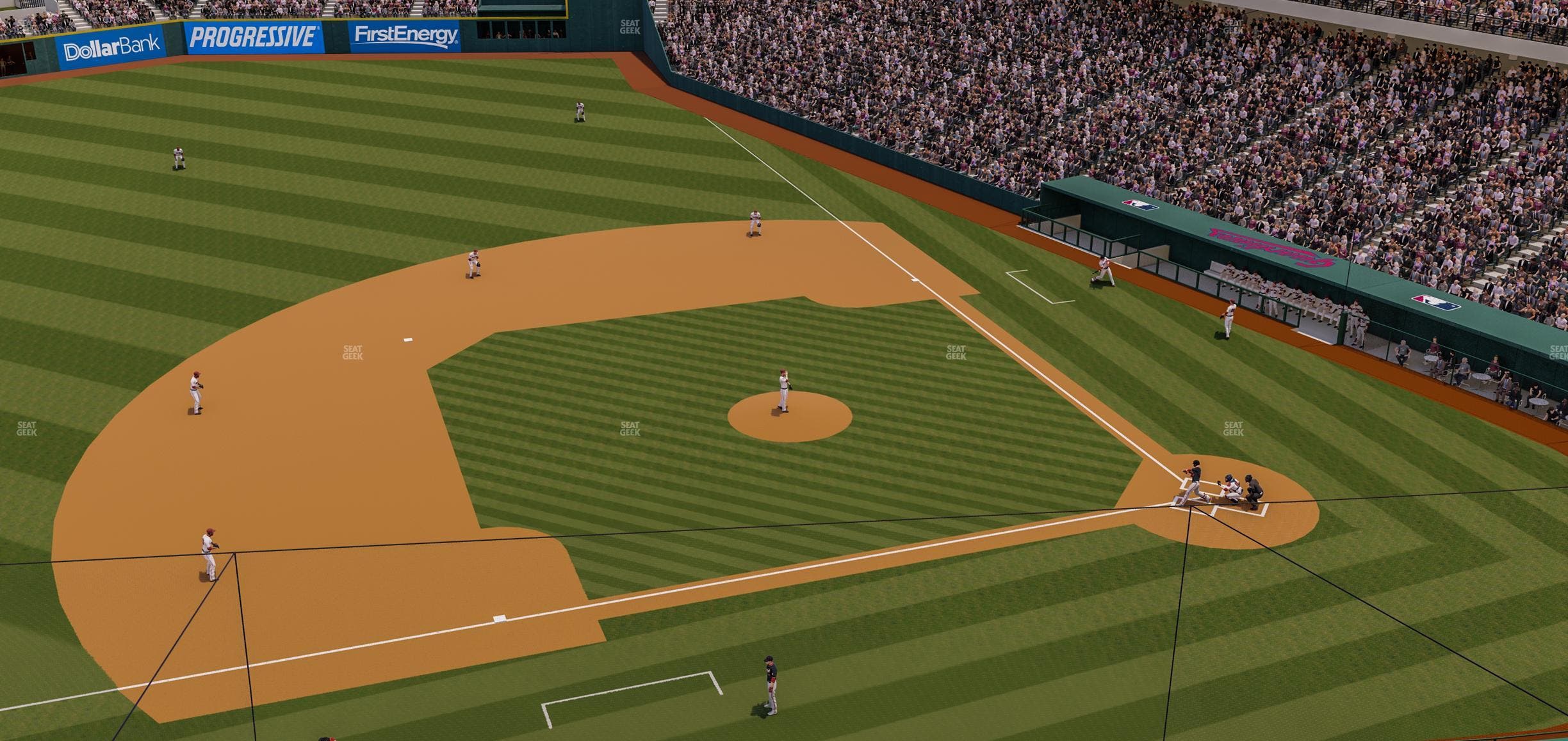 Progressive Field - Section 463 Seat View