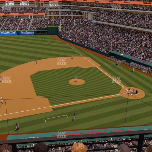 Progressive Field - Section 463 Seat View