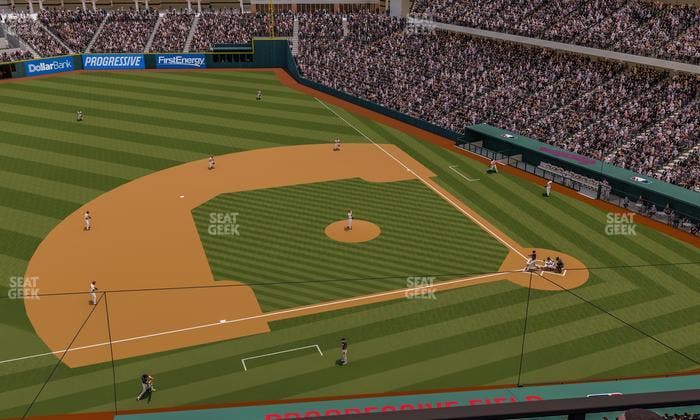 Progressive Field - Section 463 Seat View