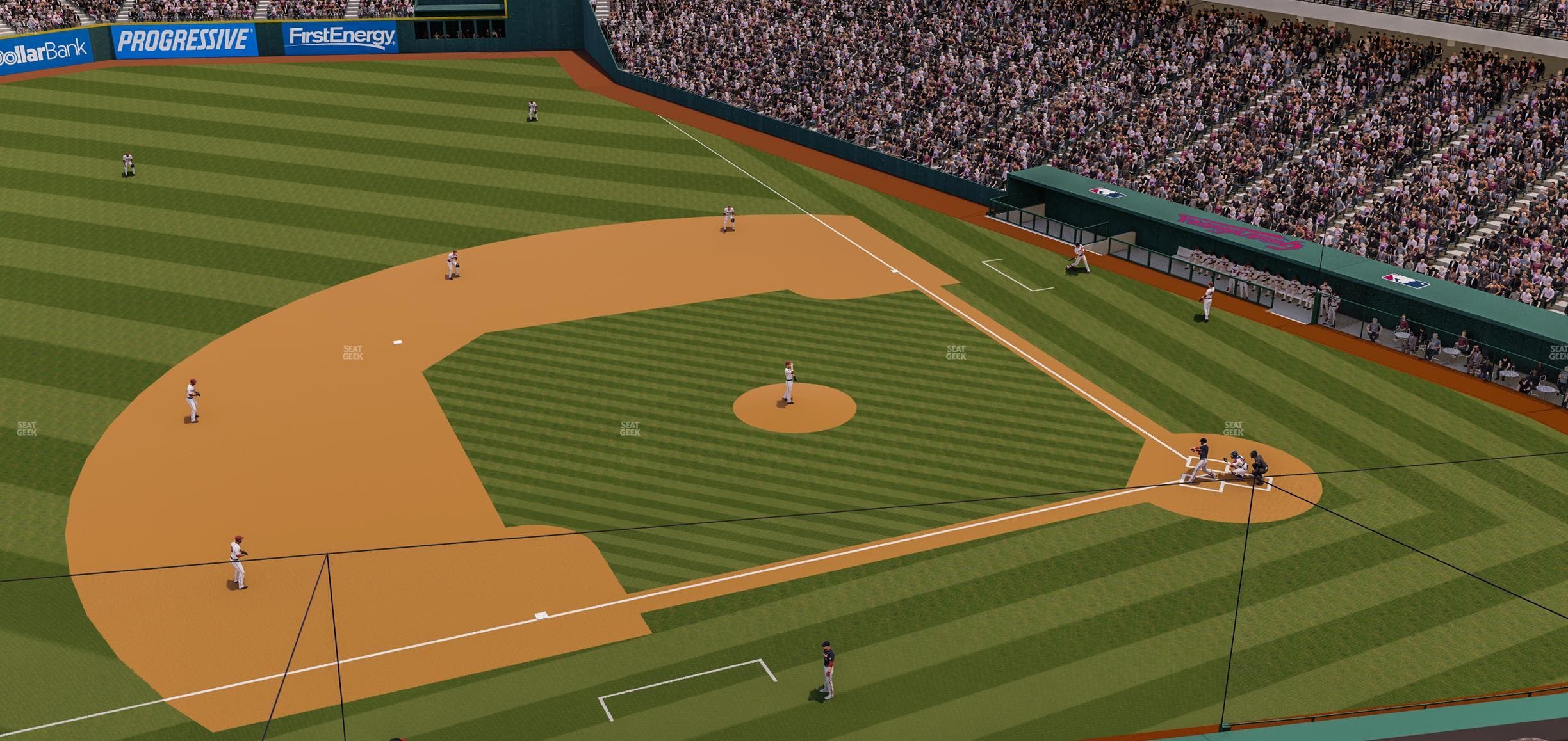 Progressive Field - Section 464 Seat View