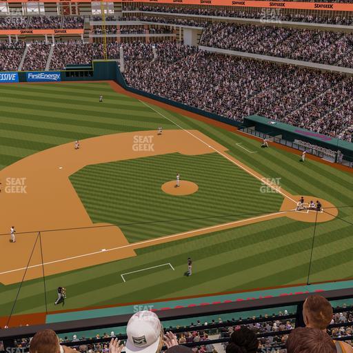 Progressive Field - Section 464 Seat View